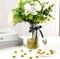 1LB Yellow Flat Glass Marbles, Glass Beads Floral Pebbles Decorative Rocks Gold Gemstones Vase Fillers for Centerpieces Table Scatter Aquarium Fall Home Decor